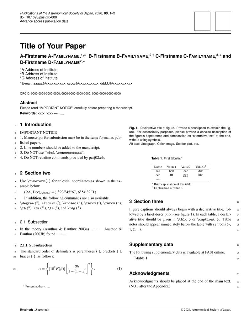 Elsevier CAS LaTeX Format